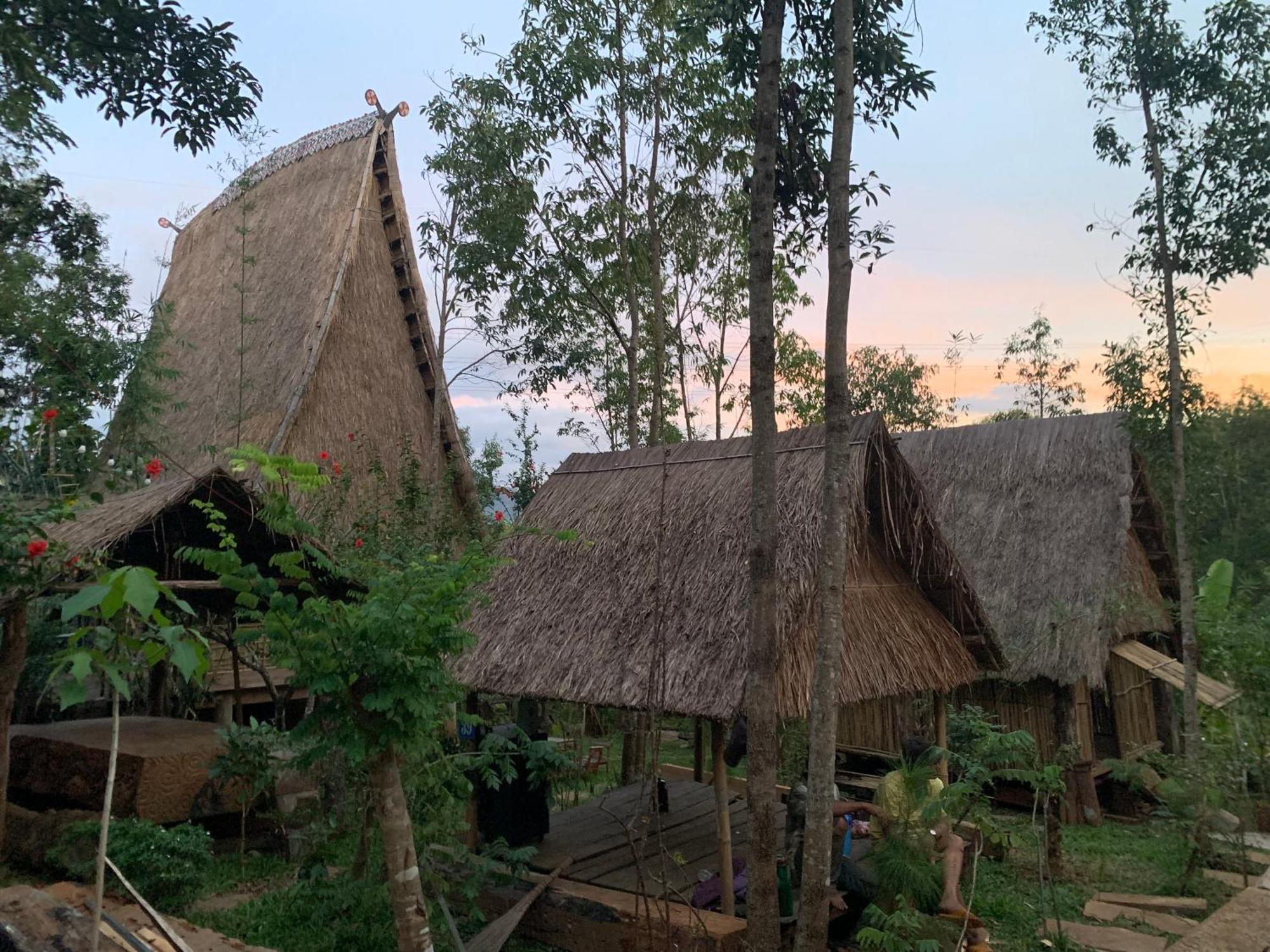 Khu Du Lich Sinh Thai, Nghi Duong Homestay Hoang Anh - Kon Xom Luh Tỉnh Kontum 외부 사진