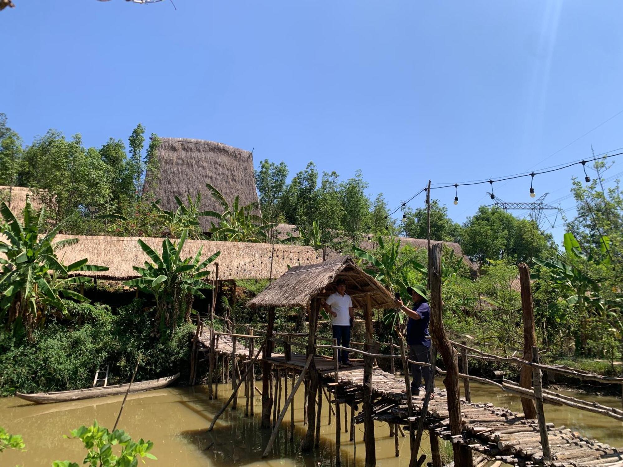 Khu Du Lich Sinh Thai, Nghi Duong Homestay Hoang Anh - Kon Xom Luh Tỉnh Kontum 외부 사진