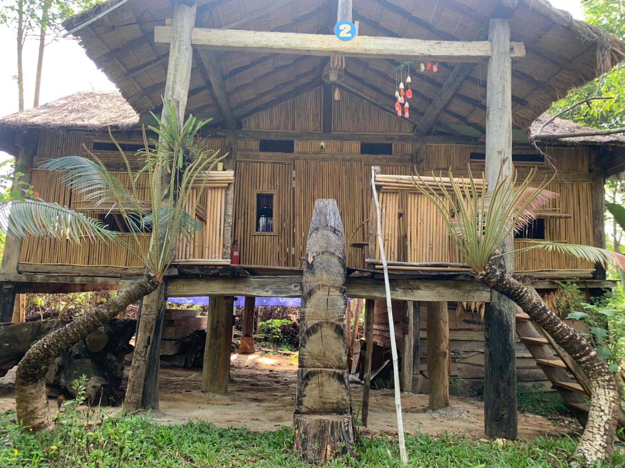 Khu Du Lich Sinh Thai, Nghi Duong Homestay Hoang Anh - Kon Xom Luh Tỉnh Kontum 외부 사진