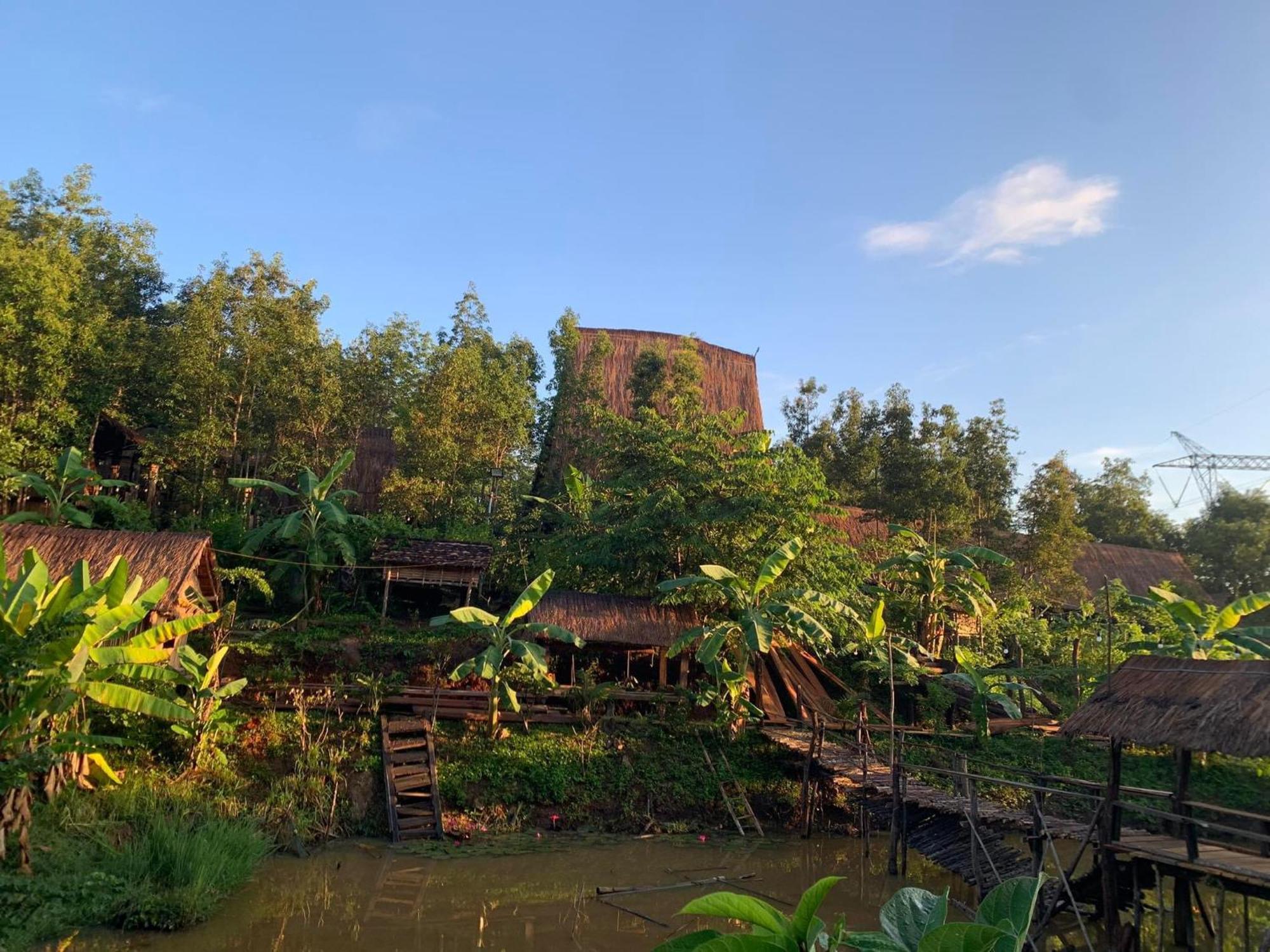 Khu Du Lich Sinh Thai, Nghi Duong Homestay Hoang Anh - Kon Xom Luh Tỉnh Kontum 외부 사진