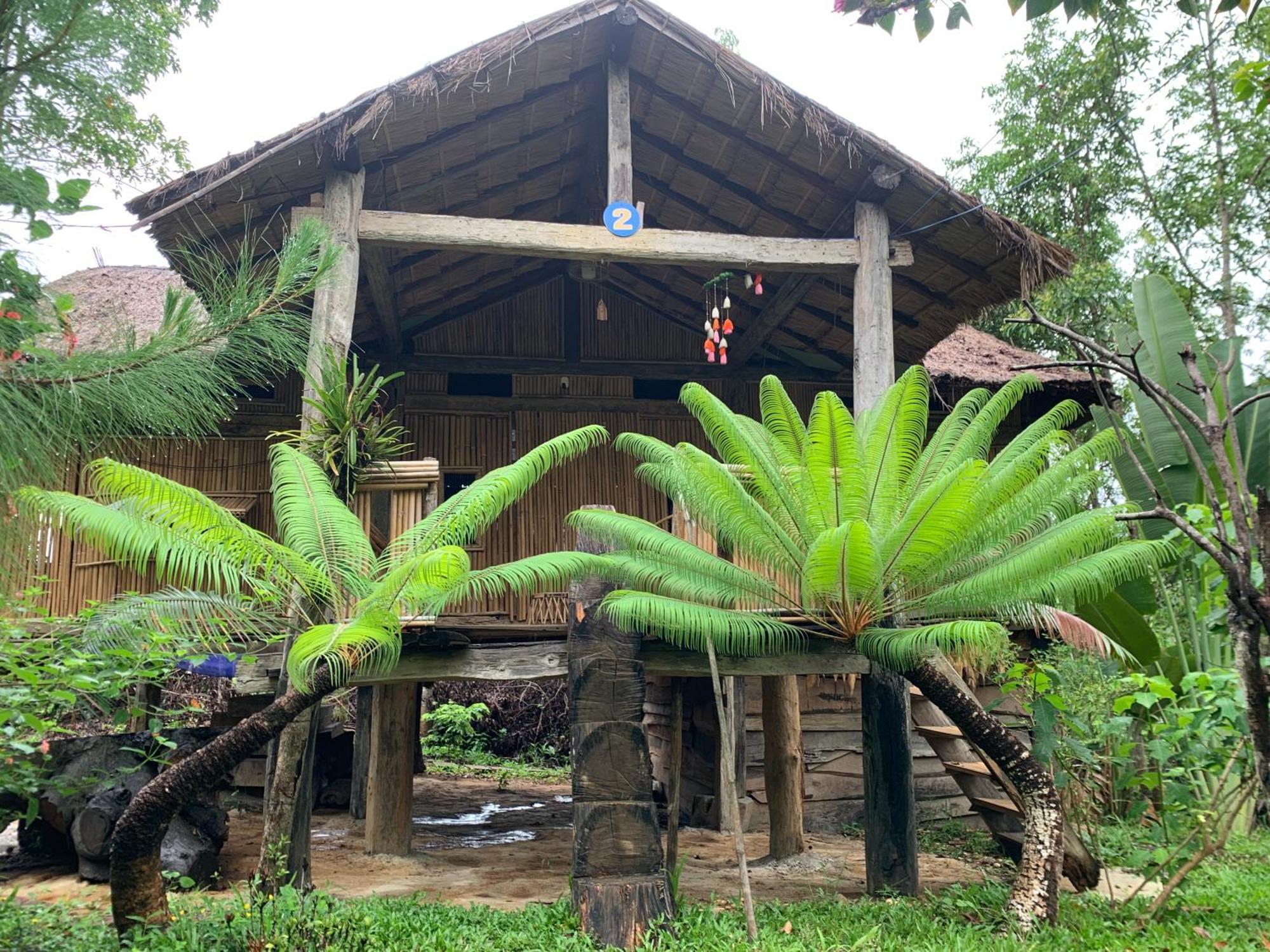 Khu Du Lich Sinh Thai, Nghi Duong Homestay Hoang Anh - Kon Xom Luh Tỉnh Kontum 외부 사진