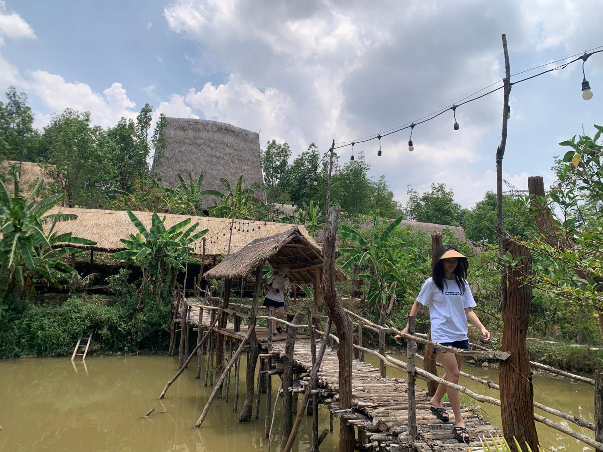 Khu Du Lich Sinh Thai, Nghi Duong Homestay Hoang Anh - Kon Xom Luh Tỉnh Kontum 외부 사진