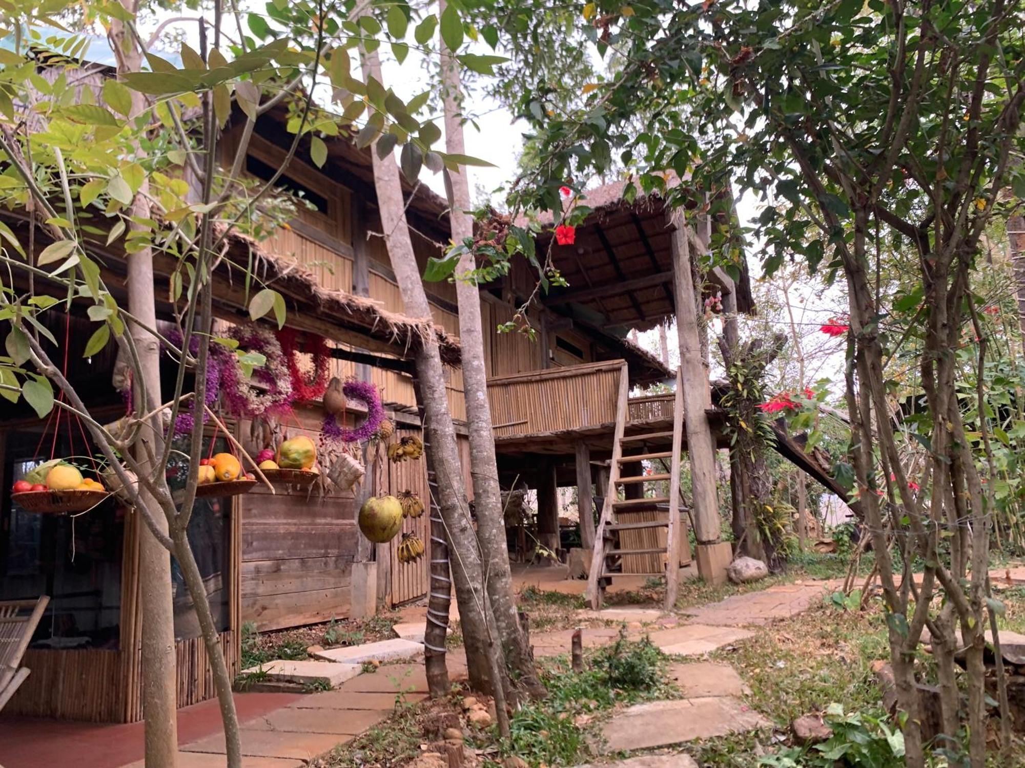 Khu Du Lich Sinh Thai, Nghi Duong Homestay Hoang Anh - Kon Xom Luh Tỉnh Kontum 외부 사진