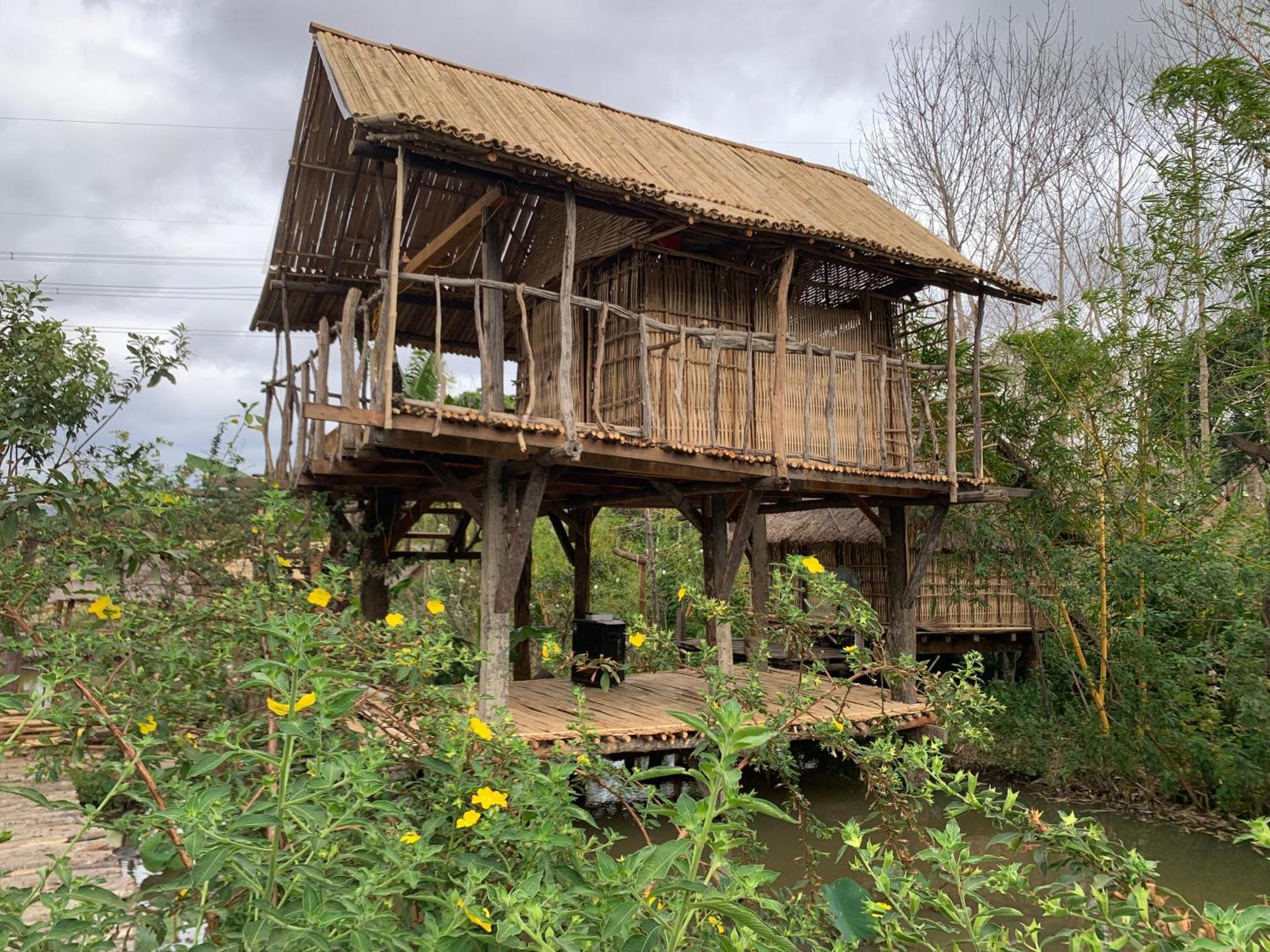 Khu Du Lich Sinh Thai, Nghi Duong Homestay Hoang Anh - Kon Xom Luh Tỉnh Kontum 외부 사진