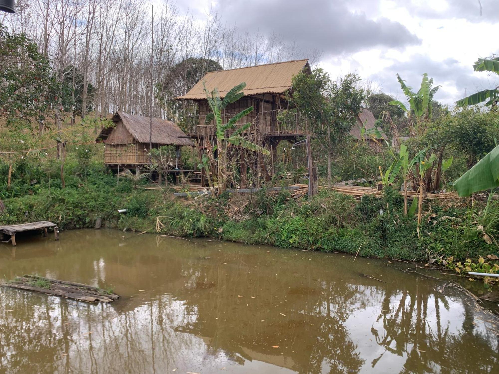 Khu Du Lich Sinh Thai, Nghi Duong Homestay Hoang Anh - Kon Xom Luh Tỉnh Kontum 외부 사진