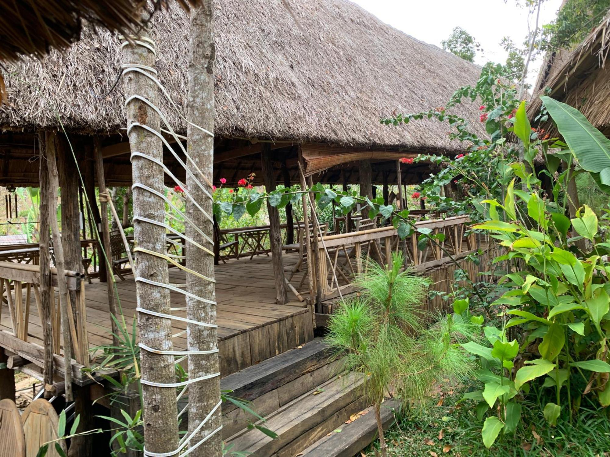 Khu Du Lich Sinh Thai, Nghi Duong Homestay Hoang Anh - Kon Xom Luh Tỉnh Kontum 외부 사진