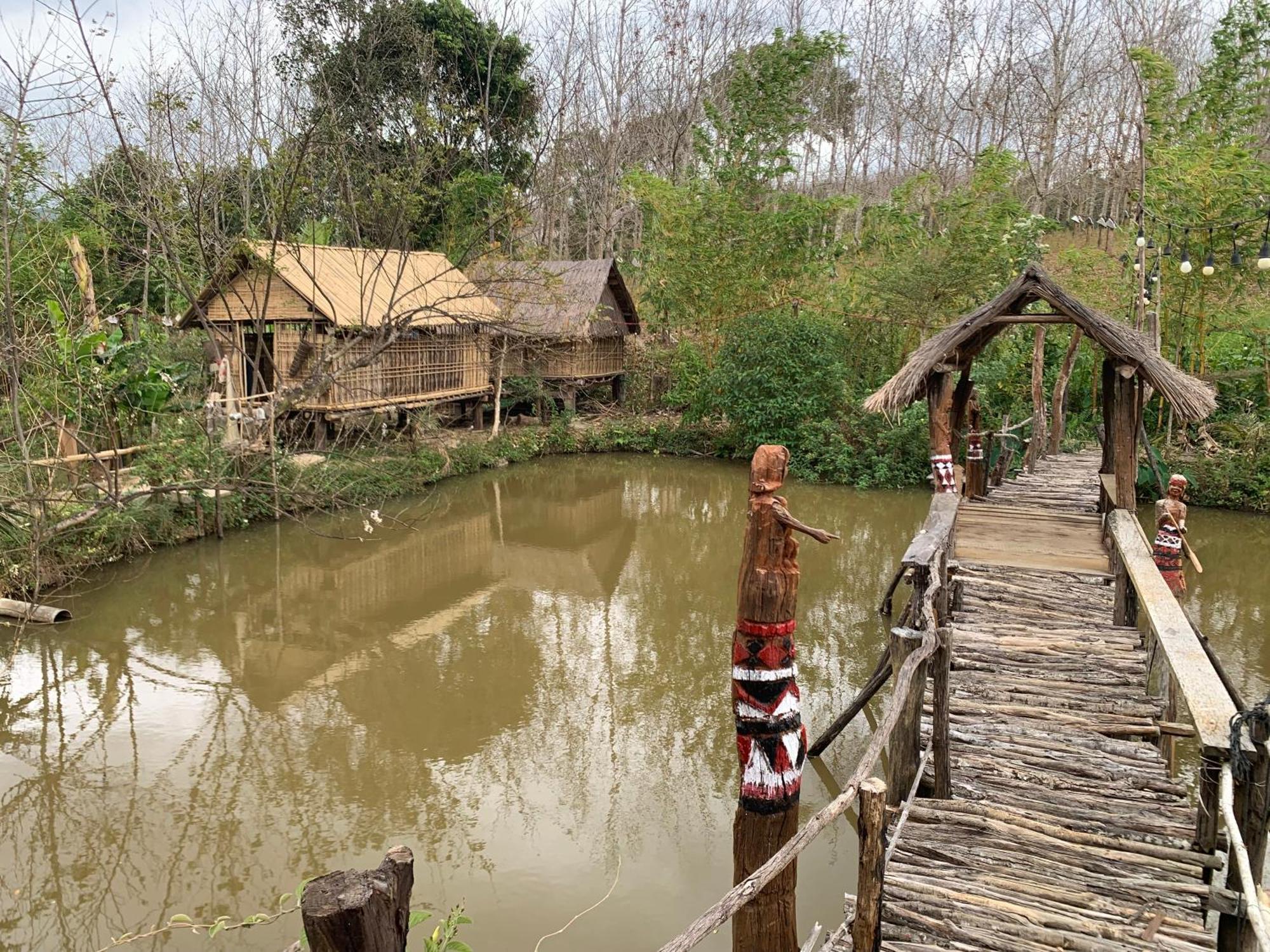 Khu Du Lich Sinh Thai, Nghi Duong Homestay Hoang Anh - Kon Xom Luh Tỉnh Kontum 외부 사진