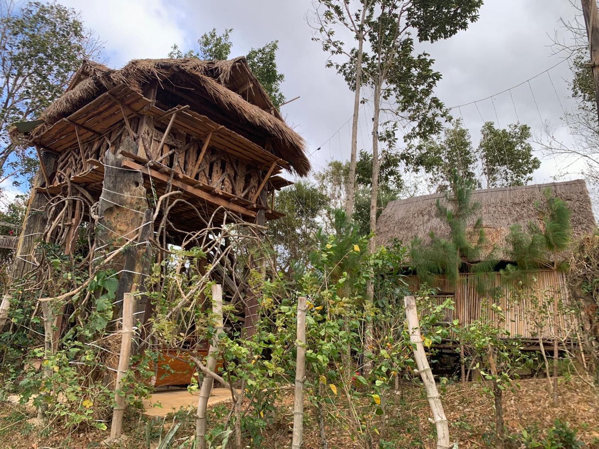 Khu Du Lich Sinh Thai, Nghi Duong Homestay Hoang Anh - Kon Xom Luh Tỉnh Kontum 외부 사진